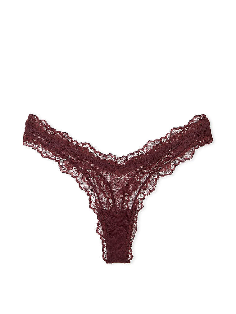 Panty-Tanga-de-Encaje-de-Rosas-con-Pierna-Alta-Victorias-Secret-11253501-75Q6