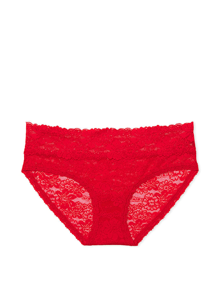 Confezione Da 5 Slip Hiphugger Victoria's Secret Taglia L – Nuovi Con Etichette, Neri Con Logo