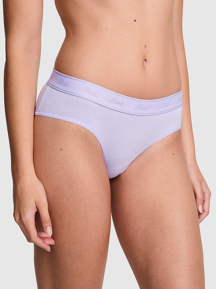 Panty-Hiphugger-de-Algodon-Brillante-con-Logo-PINK-11256320-6F7Q
