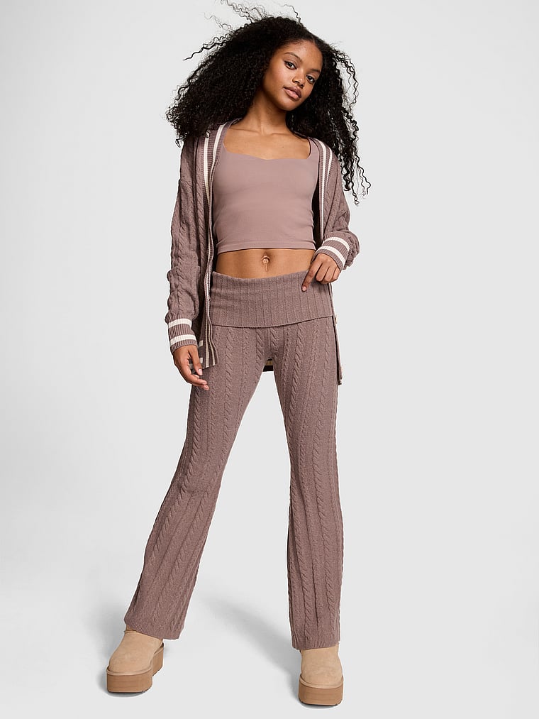 Pants-Acampanados-de-Punto-con-Cintura-Plegable-PINK-11256734-71LM