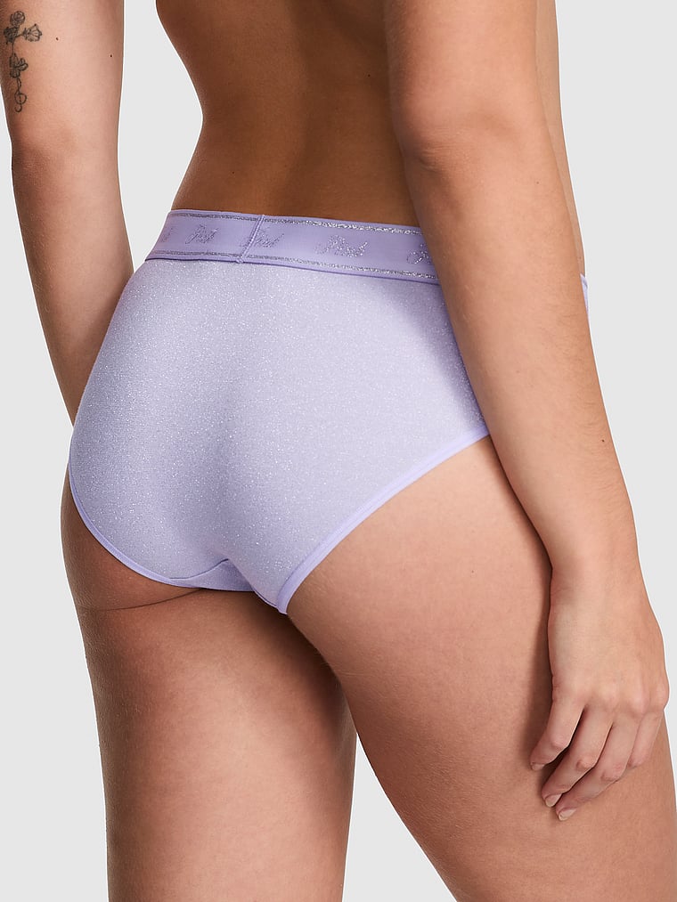 Panty-Hiphugger-de-Algodon-Brillante-con-Logo-PINK-11256320-6F7Q