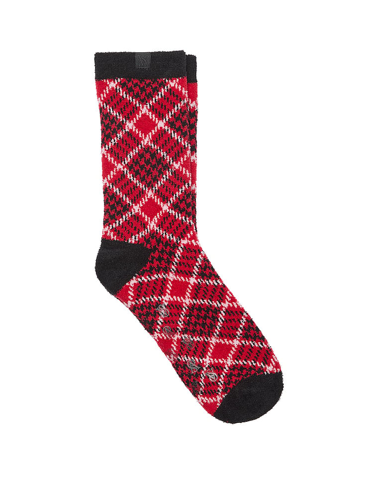 Calcetines-Deportivos-con-Relieve-de-Cuadros-Victorias-Secret-11229241-70ZQ