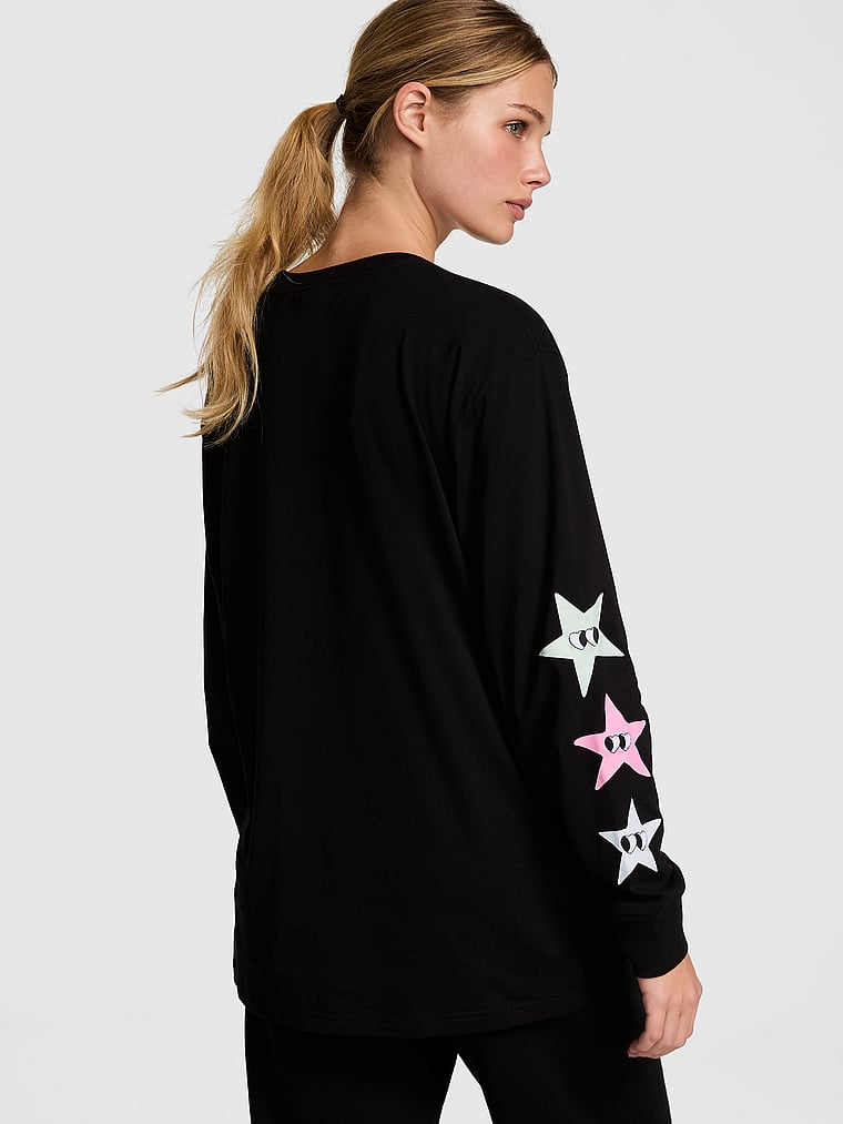Playera-de-Algodon-con-Manga-Larga-Campus-PINK-11256025-6BOU