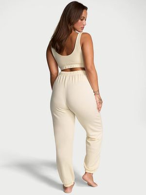 Pantalón Jogger de Polar de Modal Cepillado