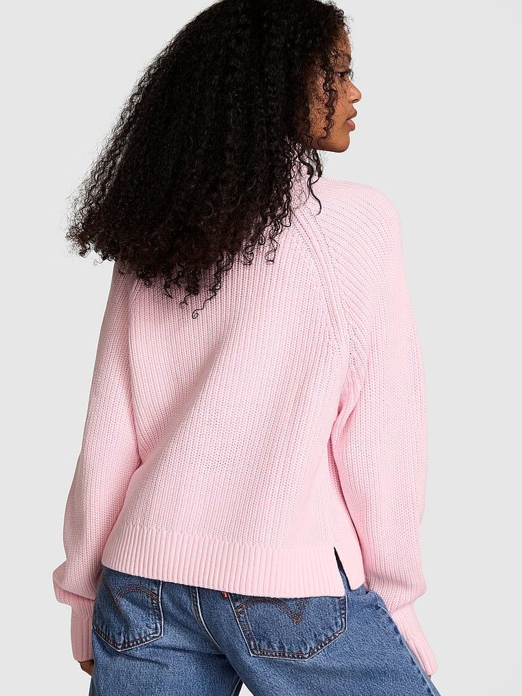 Sueter-de-Punto-Ancho-con-Cuello-Alto-Varsity-PINK-11256753-6GNC