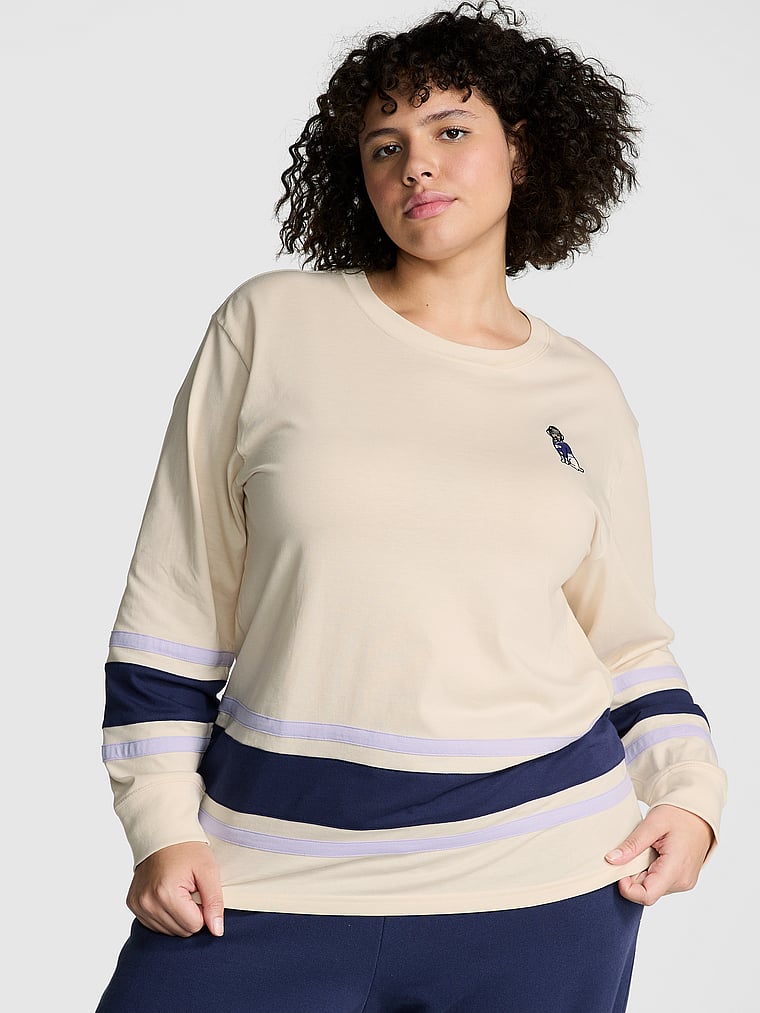 Playera-Estilo-Hockey-de-Algodon-con-Manga-Larga-PINK-11255413-6GNI