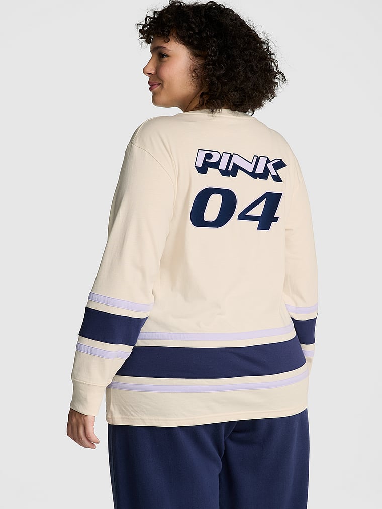 Playera-Estilo-Hockey-de-Algodon-con-Manga-Larga-PINK-11255413-6GNI