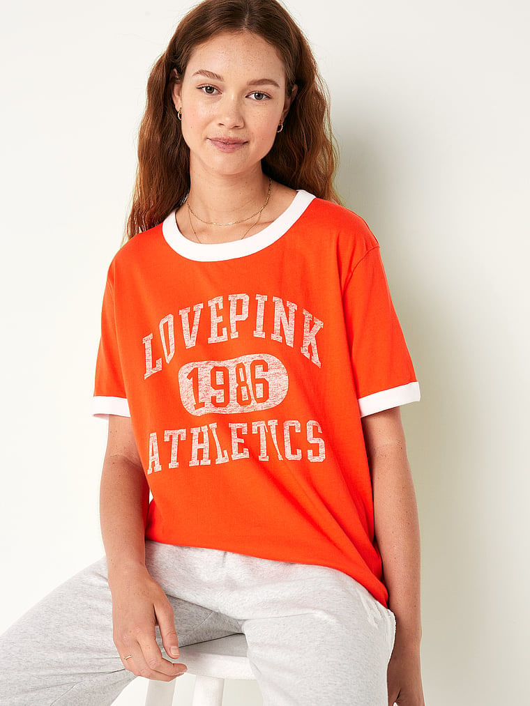 Playera-de-Algodon-con-Manga-Corta-Campus-Ringer-PINK-11193534-5IFW