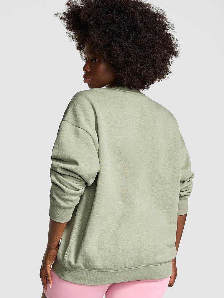 Sudadera-Oversized-de-Polar-Ivy-con-Cuello-Redondo-PINK-11262963-75AL