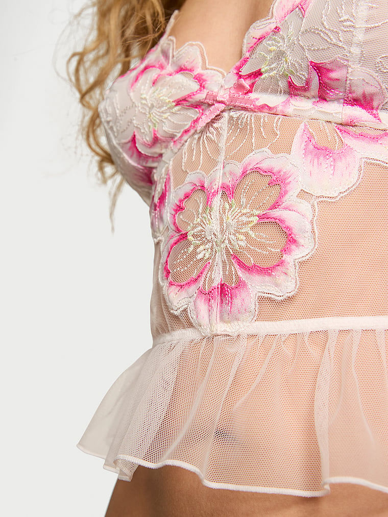 Bra-Estilo-Top-con-Volantes-y-Bordado-de-Peonias-Victorias-Secret-11262776-79FK