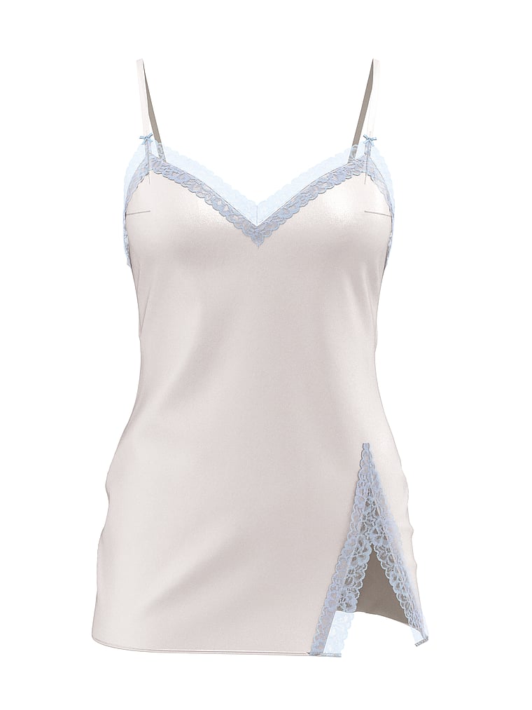 Mini-Vestido-Slip-de-Saten-con-Ribete-de-Encaje-Tease-Victorias-Secret-11237037-75HH