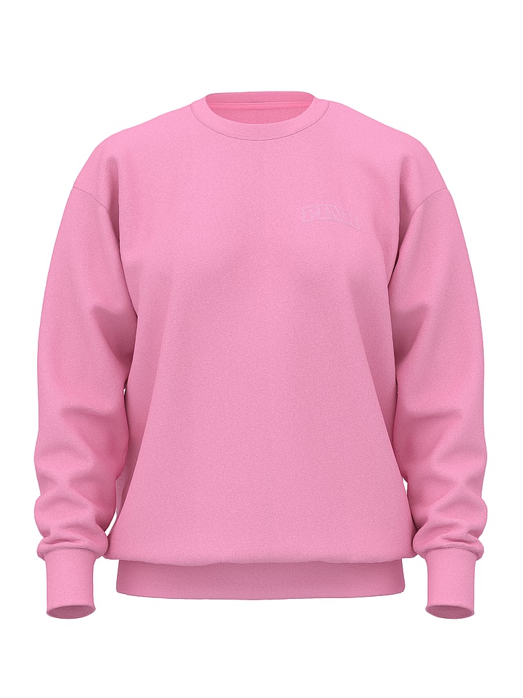 Sudadera-Oversize-de-Polar-Ivy-con-Cuello-Redondo-PINK-11262963-78TD
