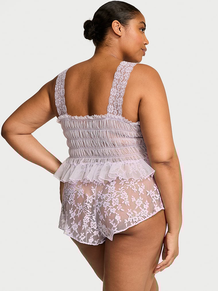 Conjunto-con-Shorts-y-Cami-de-Encaje-Transparente-Dare-to-Dream-Victorias-Secret-11265072-3RZM