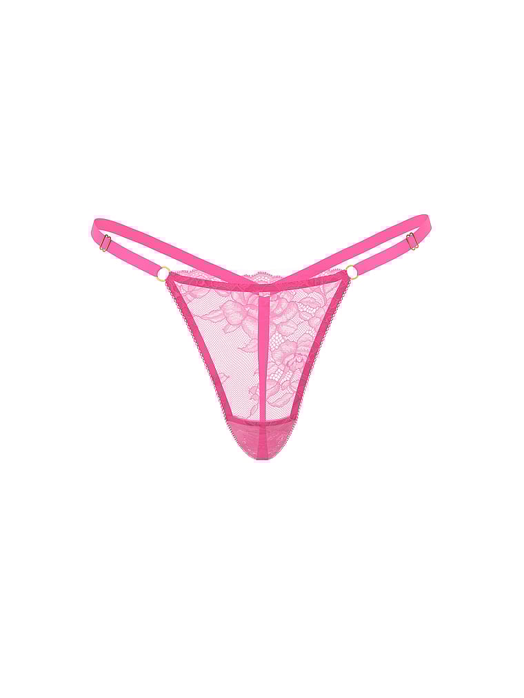 Panty-V-String-Ajustable-de-Encaje-de-Rosas-Victorias-Secret-11265417-00T2