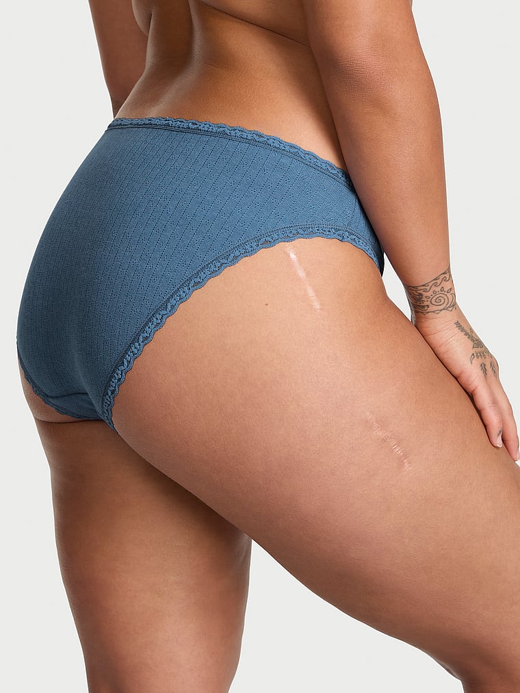 Panty-Bikini-de-Algodon-Pointelle-con-Cintura-de-Encaje-Victorias-Secret-11265367-7BAH