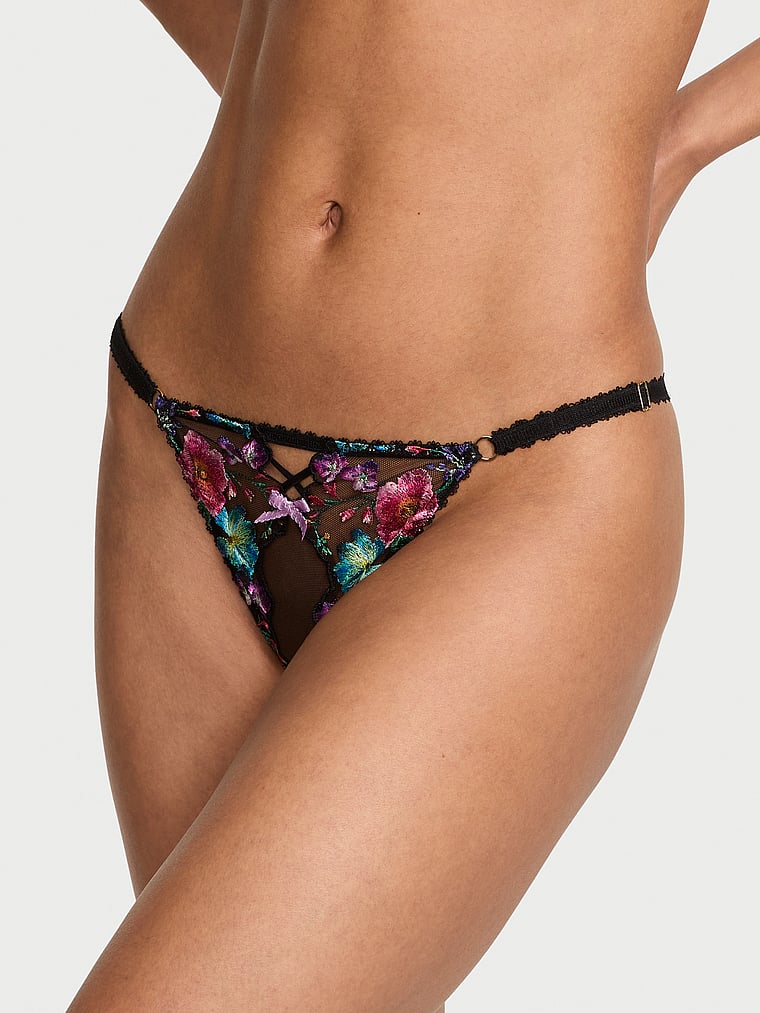 Panty-Bikini-de-Tiras-Ajustables-Sin-Entrepierna-con-Bordado-Dark-Blossom-Victorias-Secret-11265411-76EJ