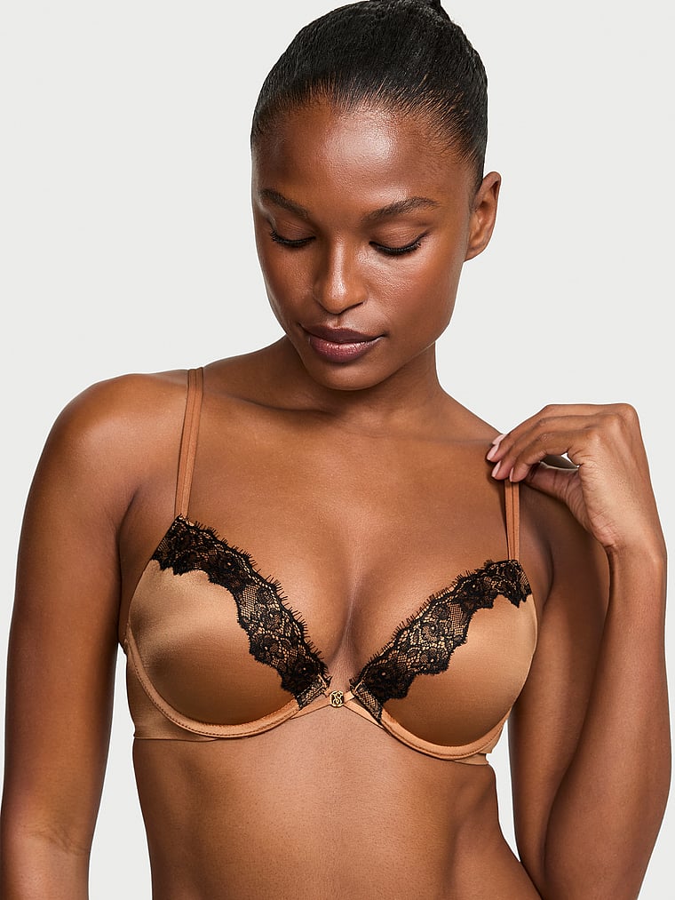Bra-Push-Up-Liso-con-Ribete-de-Encaje-Victorias-Secret-11262797-2YSV