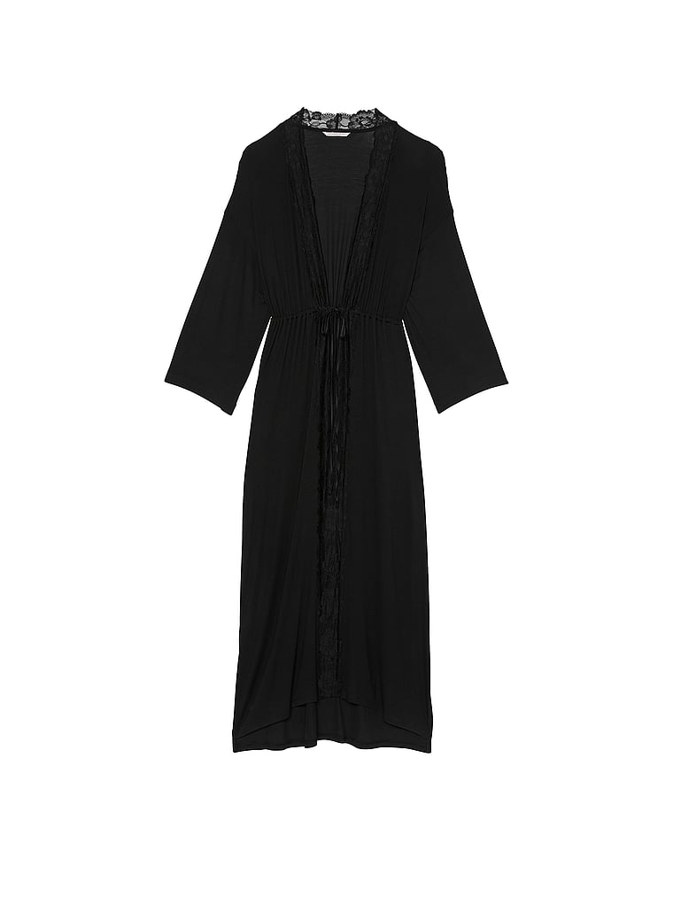 Bata-Larga-de-Modal-Acanalada-con-Ribete-de-Encaje-Victorias-Secret-11262644-54A2