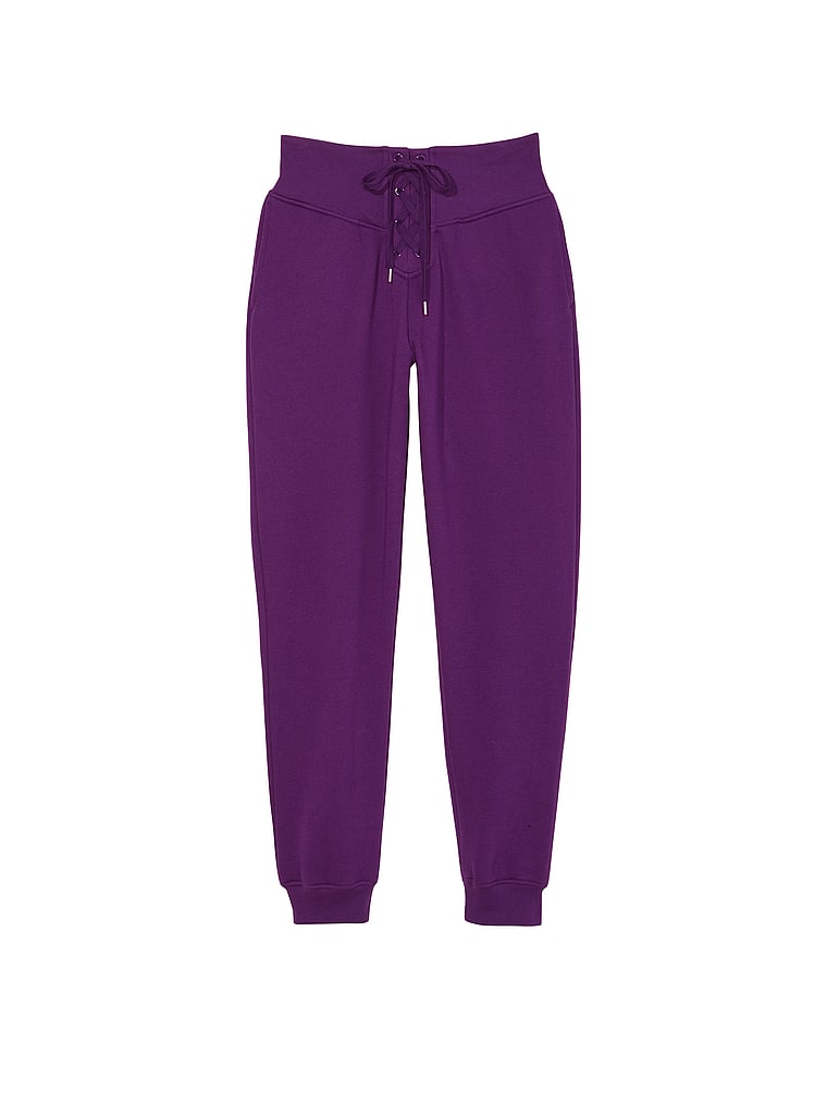 Pants-Jogger-de-Algodon-y-Polar-con-Tiro-Alto-y-Cordones-Victorias-Secret-11193152-99O7