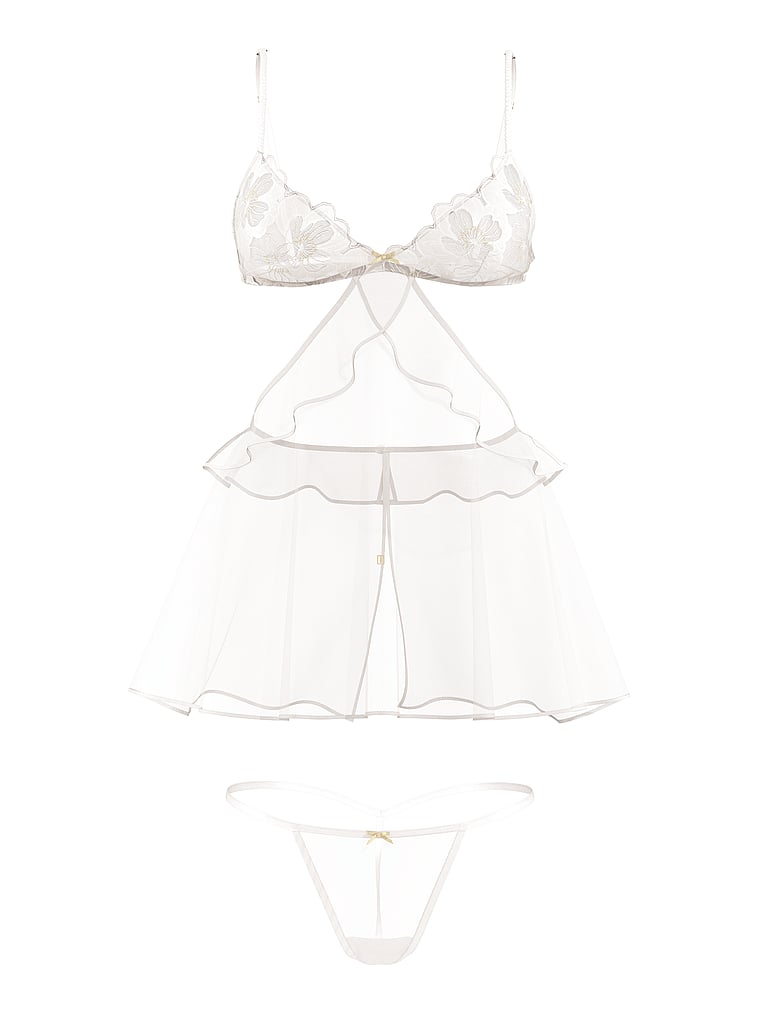 Conjunto-con-Babydoll-Nupcial-con-Volantes-y-Peonias-Victorias-Secret-11264958-75RG