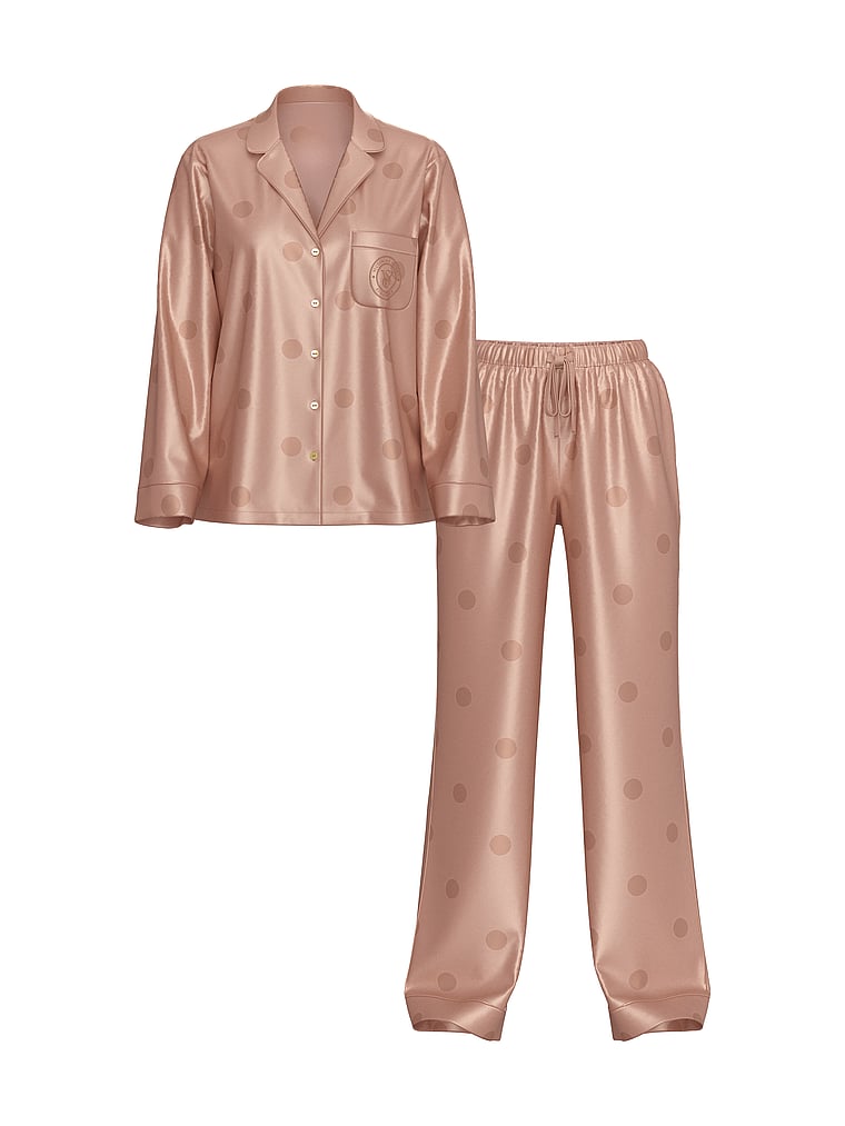 Conjunto-con-Pijama-Larga-de-Saten-Brillante-Victorias-Secret-11265406-66H6