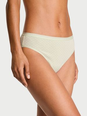 Panty Brief de Algodón Stretch con Pierna Alta