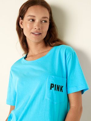 Playera de Algodón con Manga Corta Campus