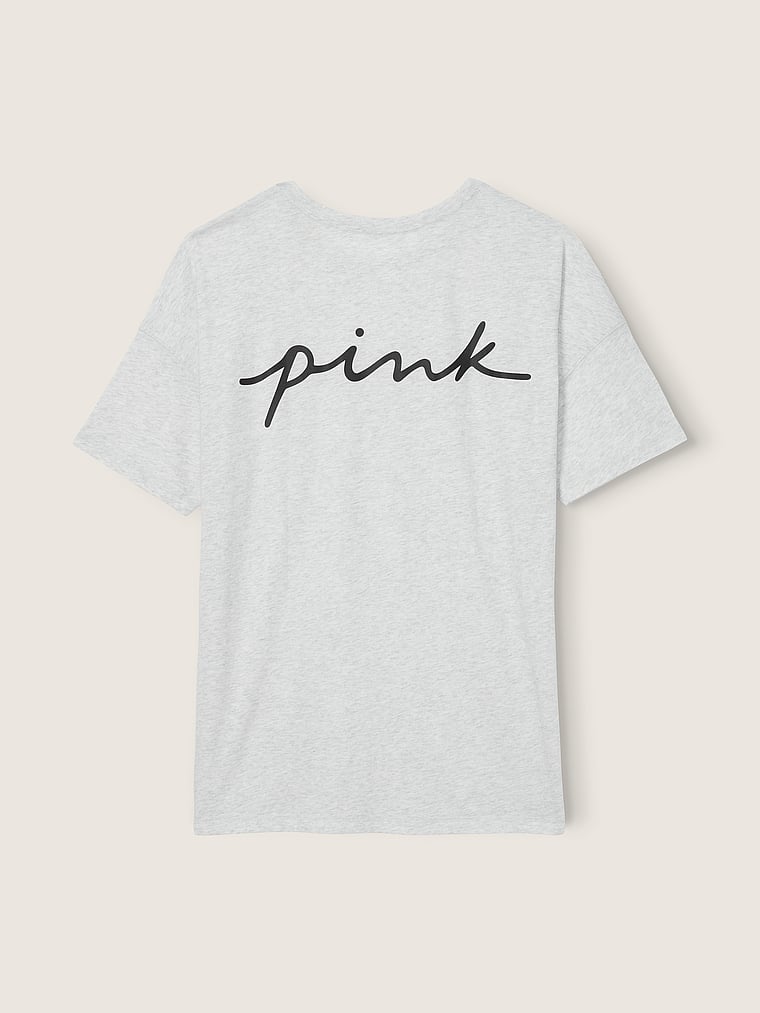 Playera Oversized para Dormir de Algodón-1762283265231